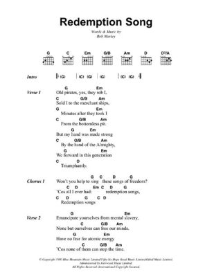Redemption Song, Une œuvre contemplative qui mêle mélodies acoustiques apaisantes à des paroles percutantes sur la liberté